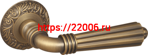 Ручка Fuaro (Фуаро) раздельная R.SM58.DEMETRA (DEMETRA SM) AB-7 матовая бронза Ручка Fuaro (Фуаро) раздельная R.SM58.DEMETRA (DEMETRA SM) AB-7 матовая бронза