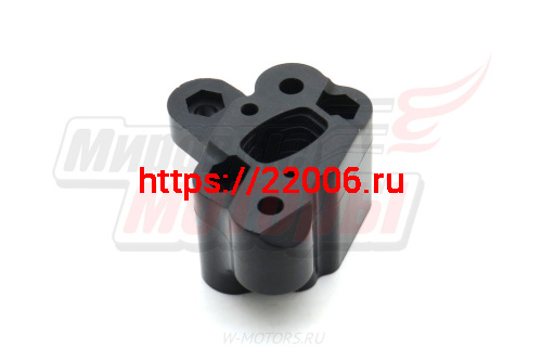 Патрубок карбюратора мотокосы на Штиль FS38,45,55 (теплоизолятор) фото 2