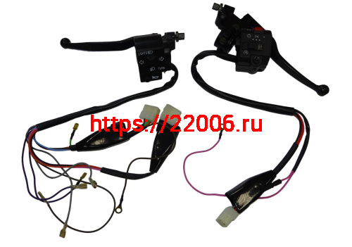 Переключатель Иж, левый+правый с рычагами ИМПОРТ нового образца Переключатель Иж, левый+правый с рычагами ИМПОРТ нового образца