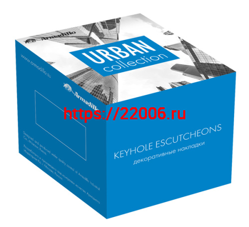 Накладка Armadillo (Армадилло) NORMAL PS USQ CP-8 Хром 2 шт. фото 2 Накладка Armadillo (Армадилло) NORMAL PS USQ CP-8 Хром 2 шт. фото 2