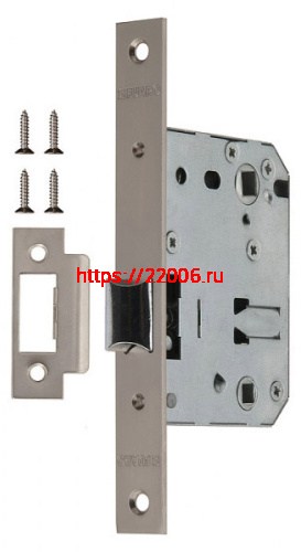 Защелка Fuaro (Фуаро) врезная METF72-50 (F72-50) SN мат.никель Защелка Fuaro (Фуаро) врезная METF72-50 (F72-50) SN мат.никель
