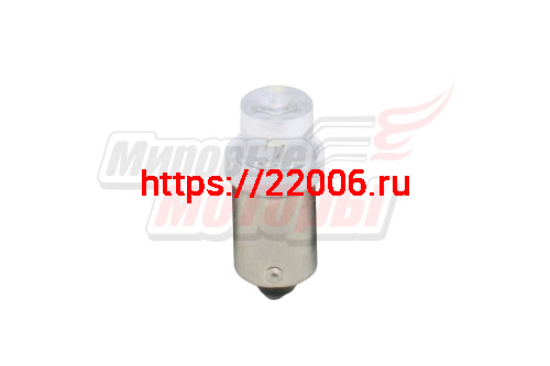 Лампа 12 В BA9S, 1 светодиод LED, разноцветная (RGB) Лампа 12 В BA9S, 1 светодиод LED, разноцветная (RGB)