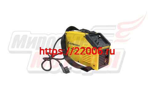 Сварочный инвертор CHAMPION IW-160/7,1ATL (MMA/TL/vrd;160-260В/50Гц;7,1кВA;160А;4кг;290*120*195) Сварочный инвертор CHAMPION IW-160/7,1ATL (MMA/TL/vrd;160-260В/50Гц;7,1кВA;160А;4кг;290*120*195)