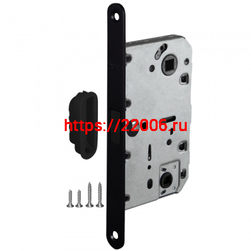 Защелка Punto (Пунто) врезная магнитная ML96WC-50/IND BL-черный, тех.уп. (кратно коробке 30 шт) фото 2 Защелка Punto (Пунто) врезная магнитная ML96WC-50/IND BL-черный, тех.уп. (кратно коробке 30 шт) фото 2