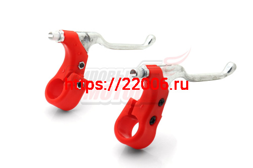 Ручки тормоза (ал. сплав + пластик) разные цвета