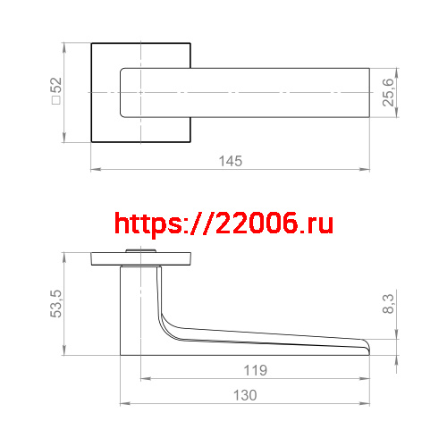 Ручка Fuaro (Фуаро) раздельная K.ZL52.BASIC SSC-16 сатинированный хром фото 3 Ручка Fuaro (Фуаро) раздельная K.ZL52.BASIC SSC-16 сатинированный хром фото 3