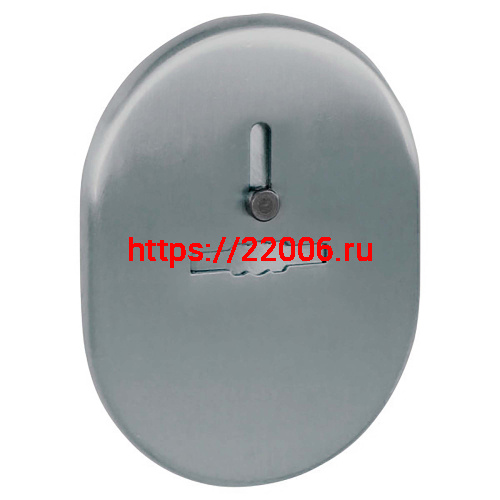 Декоративная Fuaro (Фуаро) накладка ESC 476 (90х65) SN матовый никель на сувальдный замок с шторкой Декоративная Fuaro (Фуаро) накладка ESC 476 (90х65) SN матовый никель на сувальдный замок с шторкой