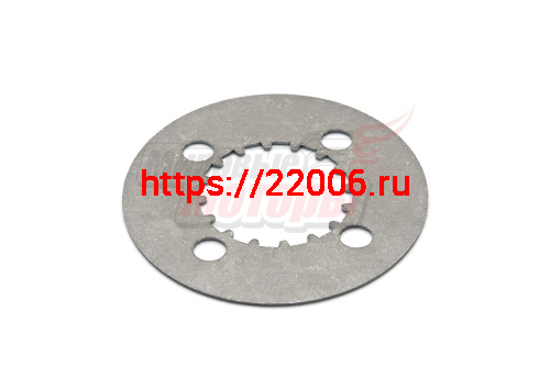 Диск сцепления Мопед ведущ. металл. шлицы внутрь (промежут.)