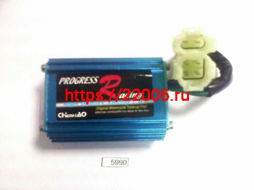 Коммутатор (CDI) GY6-50сс Progress Racing высокие эксплуатационные характеристики фишка (4+2) Коммутатор (CDI) GY6-50сс Progress Racing высокие эксплуатационные характеристики фишка (4+2)