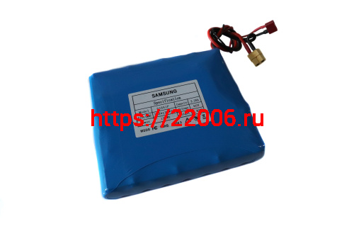 Батарея аккумуляторная моноколеса (60 В, 2,2 Ач, 132 Вт*ч, 152*132*25 мм)