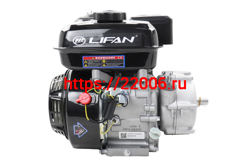 Двигатель LIFAN 7,0 л.с. 170F-R с автоматическим сцеплением и пониж. редуктором 2:1 (212сс, вал d20) фото 2 Двигатель LIFAN 7,0 л.с. 170F-R с автоматическим сцеплением и пониж. редуктором 2:1 (212сс, вал d20) фото 2