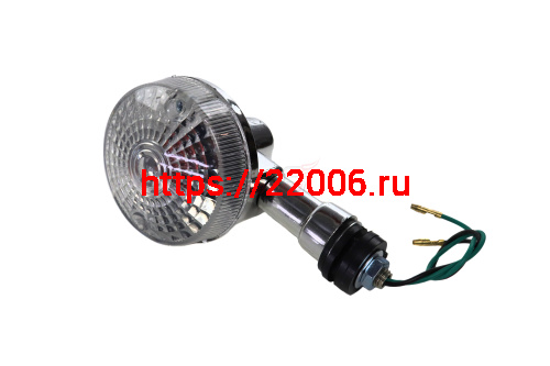 Боковой фонарь (BF-21) круглый Иж ПС хром белый Боковой фонарь (BF-21) круглый Иж ПС хром белый