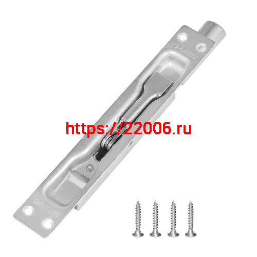 Задвижка Fuaro (Фуаро) торцевая RIGEL-set/160 D16x60mm (TDB set 160-24) в комплекте с ригелем фото 3 Задвижка Fuaro (Фуаро) торцевая RIGEL-set/160 D16x60mm (TDB set 160-24) в комплекте с ригелем фото 3