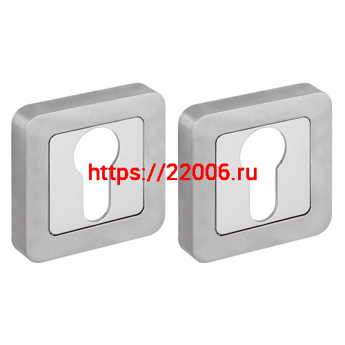 Накладка Fuaro (Фуаро) под цилиндр ET XM SSC/CP-16 сатинированный хром/хром