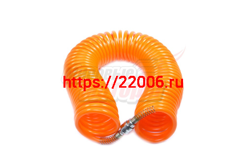 Шланг пневматический с фитингами рапид (5х8мм*20м, 10bar, спиральный)