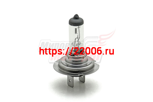 Лампа 12В 55Вт (Н7) галоген."LYNX" PX26d L10755 Лампа 12В 55Вт (Н7) галоген."LYNX" PX26d L10755