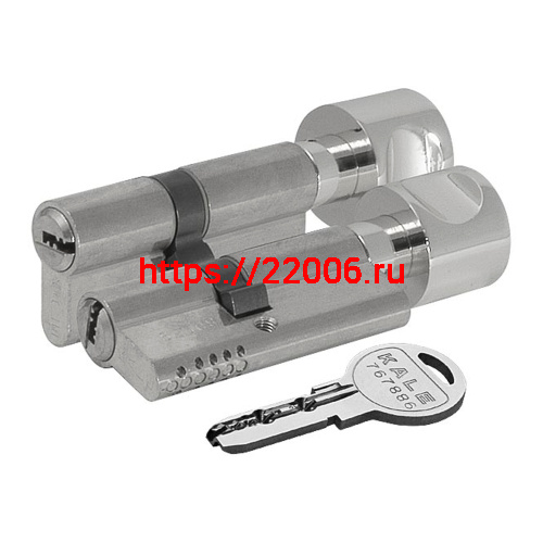 Цилиндровый механизм Kale kilit (Кале килит) с вертушкой 164 OBS SCE/100 (50+10+40) mm никель 5 кл. фото 4 Цилиндровый механизм Kale kilit (Кале килит) с вертушкой 164 OBS SCE/100 (50+10+40) mm никель 5 кл. фото 4