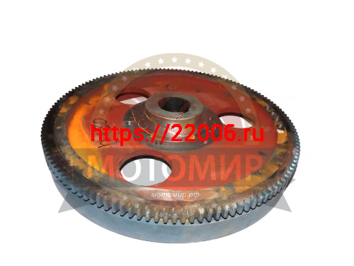 Маховик Дизель R180 старого образца широкий зуб, С венцом