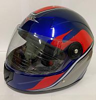 Мотошлем закрытый FGN-888 синий (без размера)