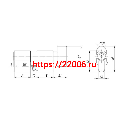 Цилиндровый Ajax (Аякс) механизм (AX102/70) AX1002Knob70 (30+10+30)/HD AB бронза 4Key с вертушкой фото 3 Цилиндровый Ajax (Аякс) механизм (AX102/70) AX1002Knob70 (30+10+30)/HD AB бронза 4Key с вертушкой фото 3