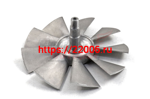 Крыльчатка Буран (110500640) (алюминий)(завод г.Рыбинск)