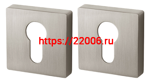 Накладка Armadillo (Армадилло) под цилиндр ET.K.USQ52 (ET USQ) SN-3 матовый никель/хром Накладка Armadillo (Армадилло) под цилиндр ET.K.USQ52 (ET USQ) SN-3 матовый никель/хром