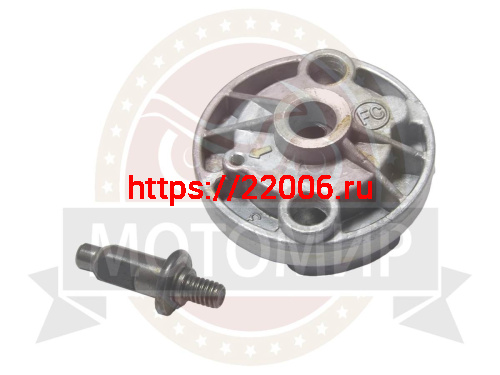 Насос масляный скутер 4х такт. GY6-125/150, 152QMI,157QMJ,ATV150 круглый, в сборе (НАБОР)