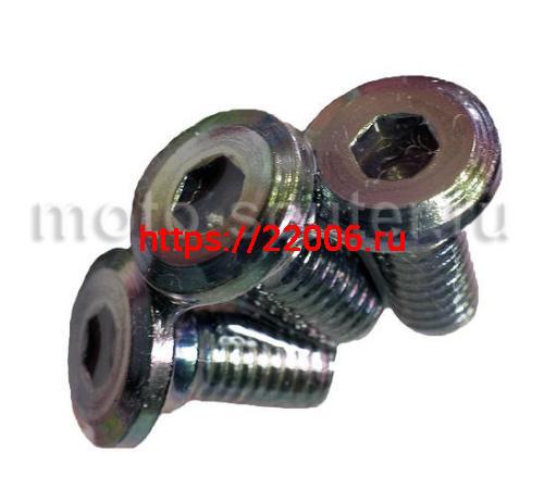 Болт тормозного диска цветной Honda DIO M8 (комплект 3 штуки) FRC Болт тормозного диска цветной Honda DIO M8 (комплект 3 штуки) FRC