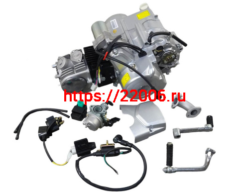 Двигатель 4т. 125 см3 (С120, 1P52, марк 1Р39) АЛЬФА горизонтальный, 4МКПП по кругу, педаль ПЛ Двигатель 4т. 125 см3 (С120, 1P52, марк 1Р39) АЛЬФА горизонтальный, 4МКПП по кругу, педаль ПЛ