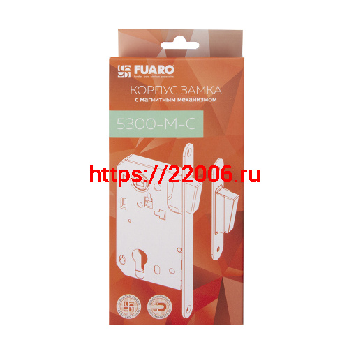 Корпус Fuaro (Фуаро) замка MAGN5300-M-C (5300-M-C) BL черный фото 2