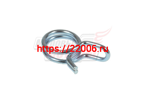 Хомут шланга пружинный, проволочный, двойной, диаметр 11 мм