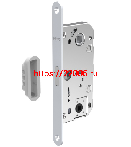 Защелка Punto (Пунто) врезная магнитная ML96WC-35/IND AL алюминий Защелка Punto (Пунто) врезная магнитная ML96WC-35/IND AL алюминий