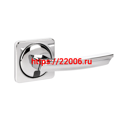 Ручка Fuaro (Фуаро) раздельная K.MSC62.MOSAIC CP-8 хром, квадрат 170 мм Ручка Fuaro (Фуаро) раздельная K.MSC62.MOSAIC CP-8 хром, квадрат 170 мм