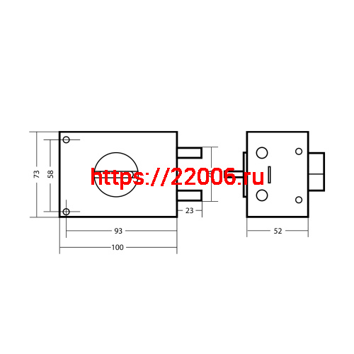 Замок Omega (Омега) накладной цилиндровый ЗН1-1.2 ГЛ серый, 5 кл. фото 3 Замок Omega (Омега) накладной цилиндровый ЗН1-1.2 ГЛ серый, 5 кл. фото 3