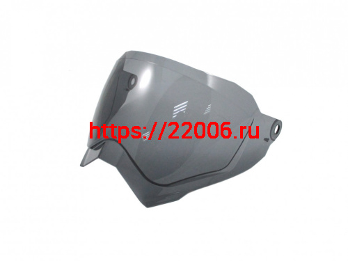 Стекло для мотошлема TX-27 темно-дымчатое