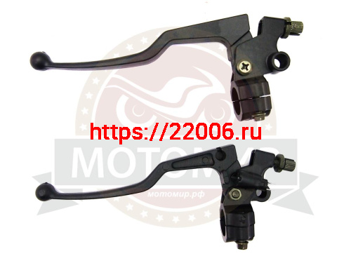 Рычаги тормоза/сцепления Иж, Минск метал с кроншт. с натяж. троса (МотоМир) 1001938200001(50 шт.) Рычаги тормоза/сцепления Иж, Минск метал с кроншт. с натяж. троса (МотоМир) 1001938200001(50 шт.)