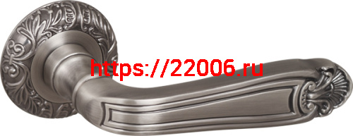 Ручка Fuaro (Фуаро) раздельная R.SM58.LOUVRE (LOUVRE SM) AS-3 античное серебро Ручка Fuaro (Фуаро) раздельная R.SM58.LOUVRE (LOUVRE SM) AS-3 античное серебро