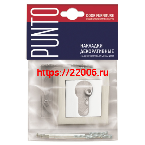 Накладка Punto (Пунто) под цилиндр ET.K.QL52 (ET QL) BL-24 черный фото 2 Накладка Punto (Пунто) под цилиндр ET.K.QL52 (ET QL) BL-24 черный фото 2