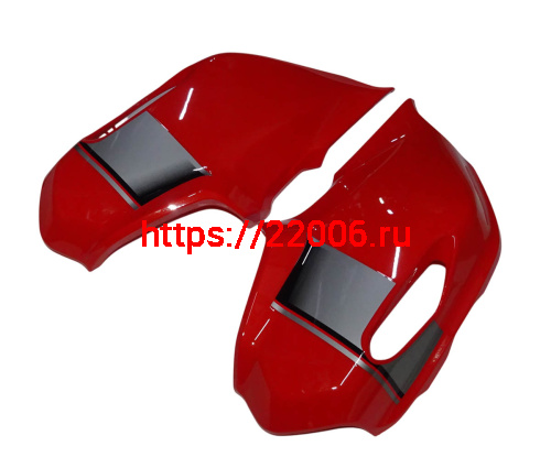 Облицовка бензобака HIRO 250 правая+левая (T2BK012601A00108+T2BK012602A00109) фото 2 Облицовка бензобака HIRO 250 правая+левая (T2BK012601A00108+T2BK012602A00109) фото 2