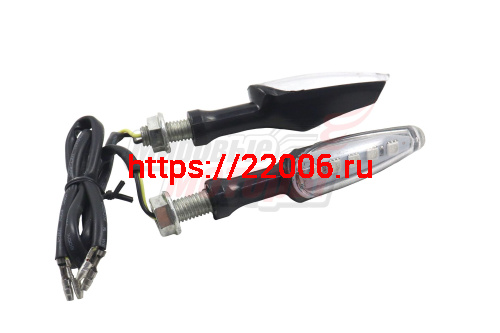 Боковой фонарь светодиодный WKT-TL-03 черные (ПАРА) Боковой фонарь светодиодный WKT-TL-03 черные (ПАРА)