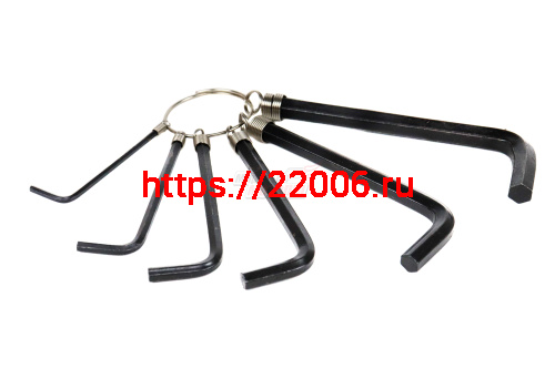 Набор шестигранников на кольце (6 предметов)