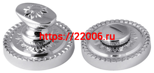 Ручка Armadillo (Армадилло) поворотная WC-BOLT BK6/CL-CP-8 Хром Ручка Armadillo (Армадилло) поворотная WC-BOLT BK6/CL-CP-8 Хром