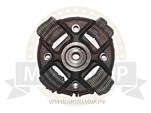 Диск сцепления нажимной в сборе с грузиками LIFAN 168F-R (21112+21111)