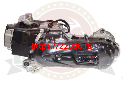 Двигатель скутер 4х такт. GY6-80 (короткий 10") 70 см3 (дл. ось на 2 амортизатора) Двигатель скутер 4х такт. GY6-80 (короткий 10") 70 см3 (дл. ось на 2 амортизатора)