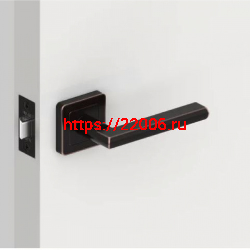 Ручка Punto (Пунто) раздельная PLUTON QR/HD ABL-28 темная медь фото 2 Ручка Punto (Пунто) раздельная PLUTON QR/HD ABL-28 темная медь фото 2