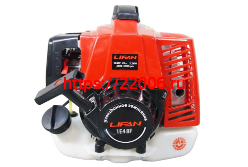 Двигатель для мотокосы LIFAN 3,0 л.с. 1E48F (2х тактный) (63 куб.см.) Двигатель для мотокосы LIFAN 3,0 л.с. 1E48F (2х тактный) (63 куб.см.)