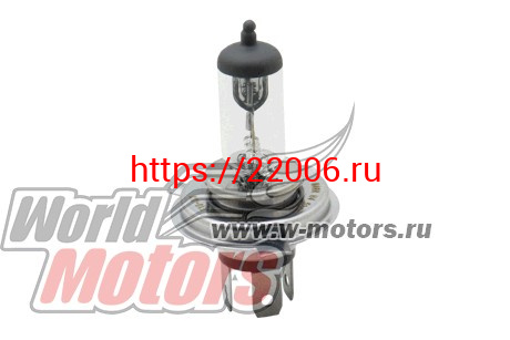 Лампа 12В 100/90Вт (H4) "МАЯК" фарная галоген (P43t) Лампа 12В 100/90Вт (H4) "МАЯК" фарная галоген (P43t)