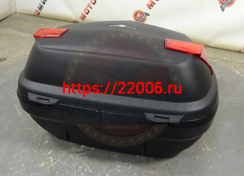 Кофр багажный мото задний CIGNA E-67 48л черный фото 3