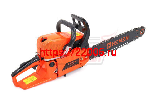 Бензопила HEMEN CTCS52 2,2 кВт, 3,0 л.с., 20" (50см) 0,325/1,3/76зв.