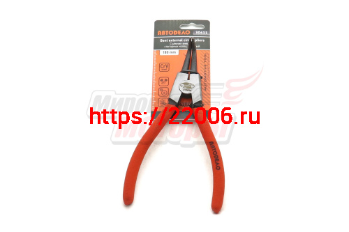 Приспособление-разжим стопорных колец изогнутый 180мм (423181-ДТ) (АТ-0448) (30411-AD) Приспособление-разжим стопорных колец изогнутый 180мм (423181-ДТ) (АТ-0448) (30411-AD)